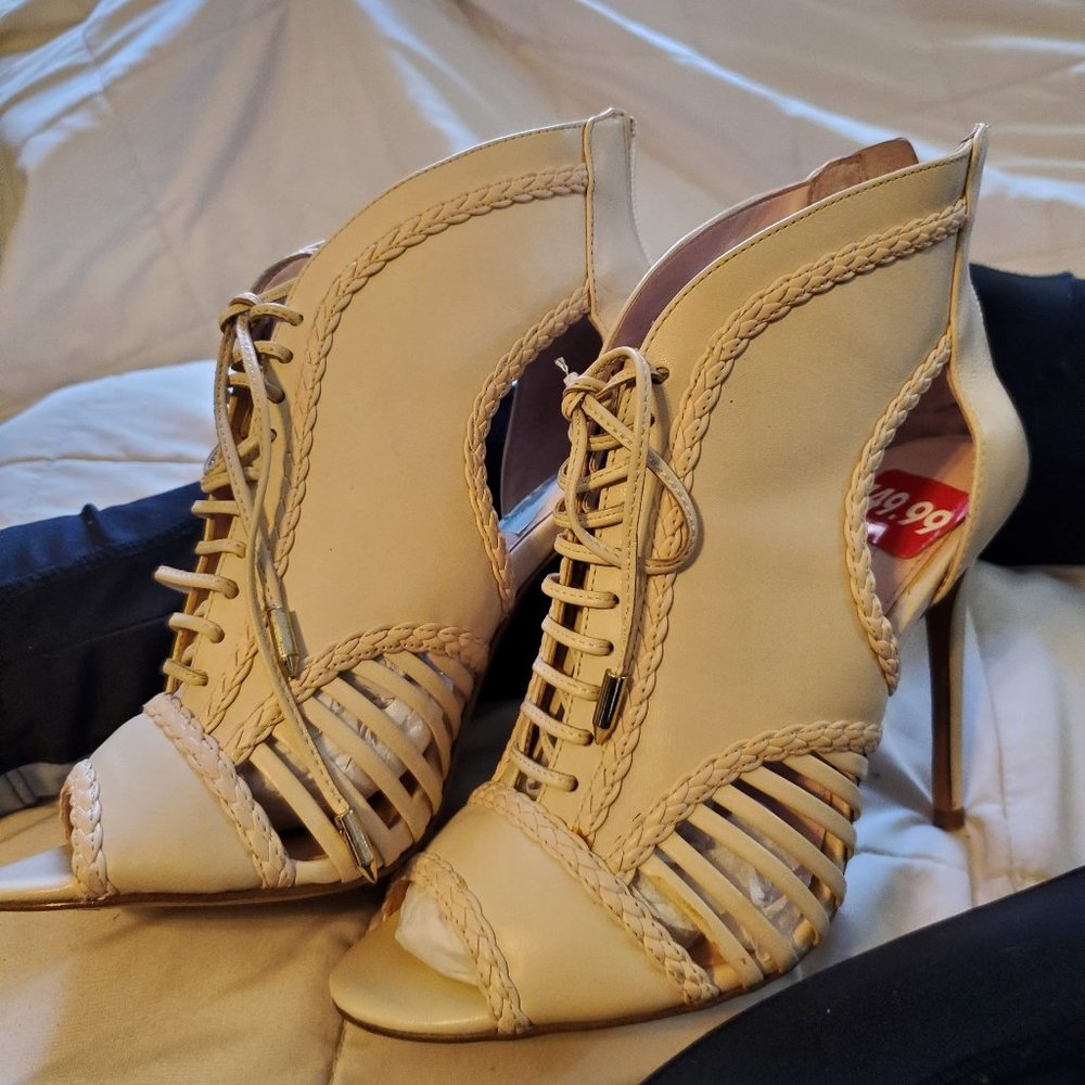 Avec Lie Filles joyce pink sand shiny calf 6.5